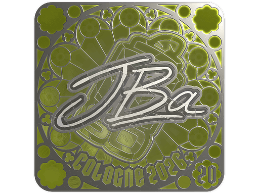 Sticker | JBa (Foil, Ranked) | Cologne 2026