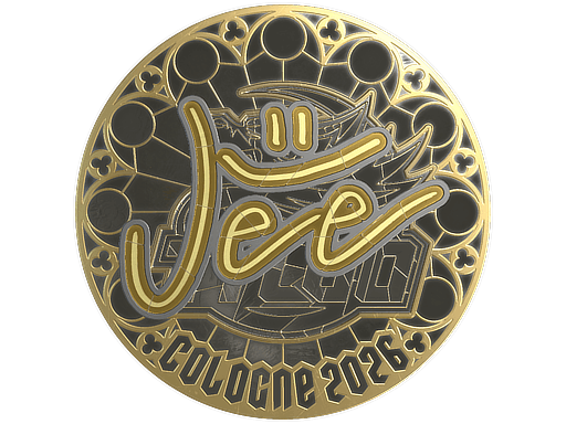 Sticker | Jee (Gold) | Cologne 2026