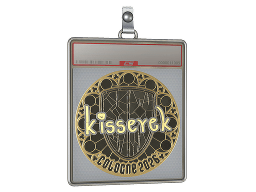 Sticker | kisserek (Gold) | Cologne 2026
