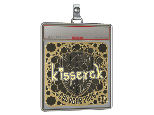 Sticker | kisserek (Gold, Ranked) | Cologne 2026