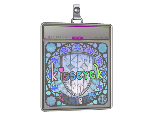 Sticker | kisserek (Holo, Ranked) | Cologne 2026