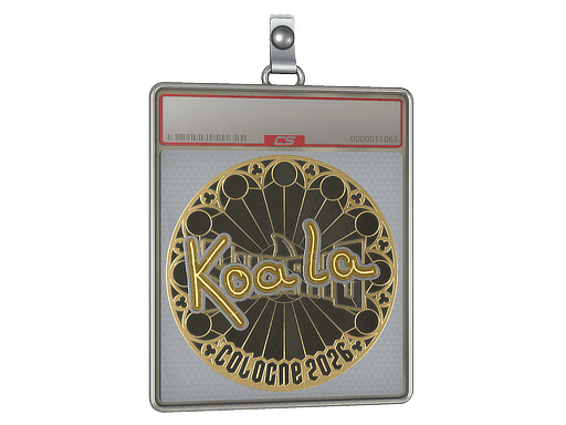 Sticker | koala (Gold) | Cologne 2026