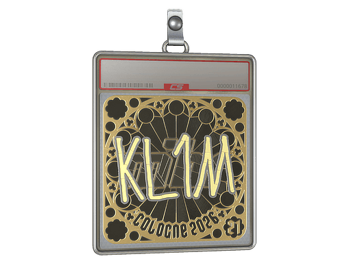 Sticker | kl1m (Gold, Ranked) | Cologne 2026