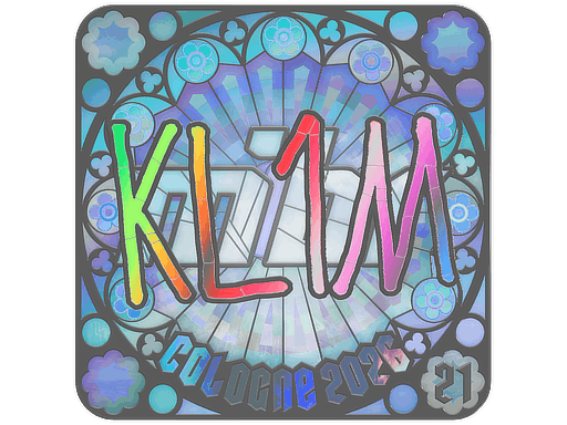 Sticker | kl1m (Holo, Ranked) | Cologne 2026