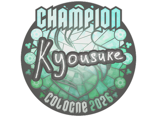 Sticker | kyousuke (Champion) | Cologne 2026