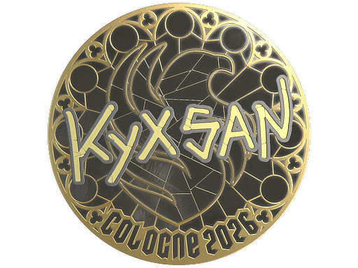 Sticker | kyxsan (Gold) | Cologne 2026