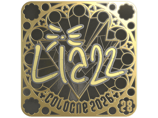 Sticker | Liazz (Gold, Ranked) | Cologne 2026
