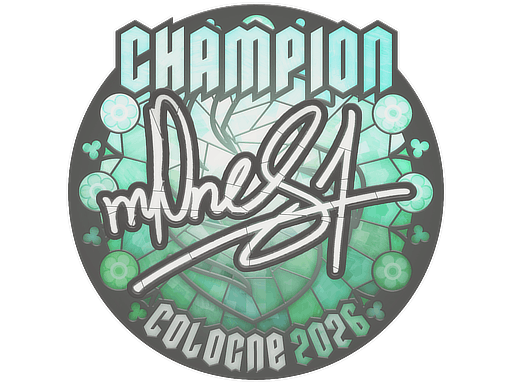 Sticker | m0NESY (Champion) | Cologne 2026
