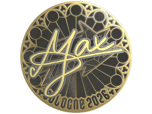 Sticker | max (Gold) | Cologne 2026
