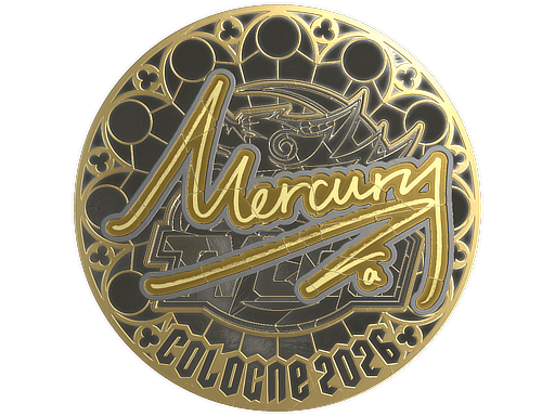 Sticker | Mercury (Gold) | Cologne 2026