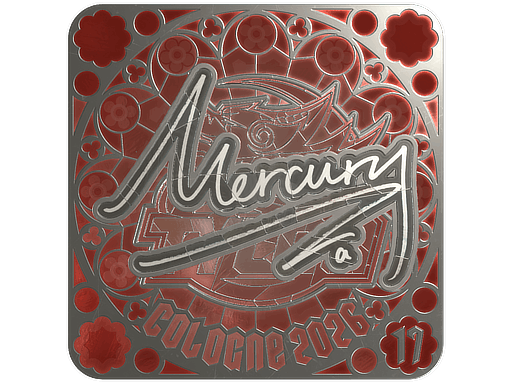 Sticker | Mercury (Foil, Ranked) | Cologne 2026