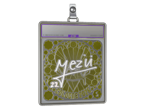 Sticker | mezii (Foil, Ranked) | Cologne 2026