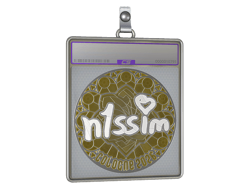 Sticker | n1ssim (Foil) | Cologne 2026