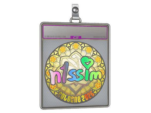 Sticker | n1ssim (Holo) | Cologne 2026