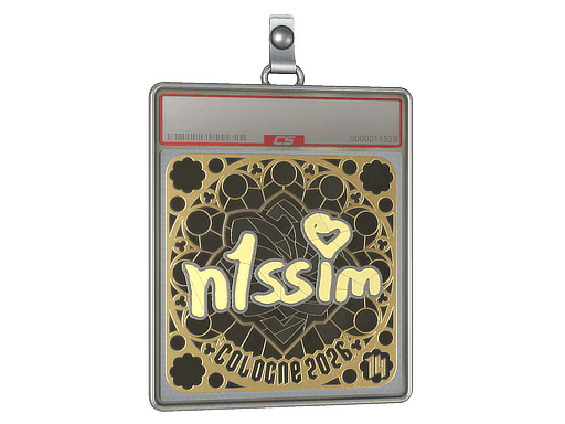 Sticker | n1ssim (Gold, Ranked) | Cologne 2026
