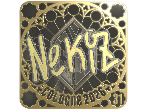 Sticker | NEKiZ (Gold, Ranked) | Cologne 2026