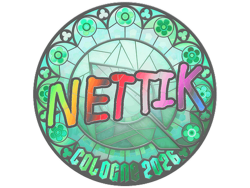 Sticker | nettik (Holo) | Cologne 2026