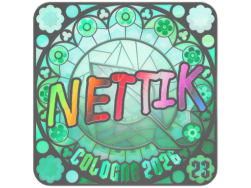 Sticker | nettik (Holo, Ranked) | Cologne 2026