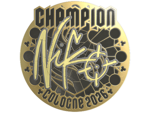 Sticker | NiKo (Gold, Champion) | Cologne 2026