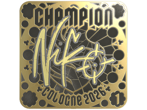 Sticker | NiKo (Gold, Ranked) | Cologne 2026