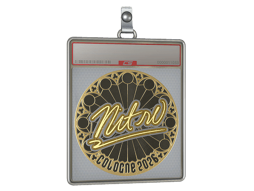 Sticker | nitr0 (Gold) | Cologne 2026