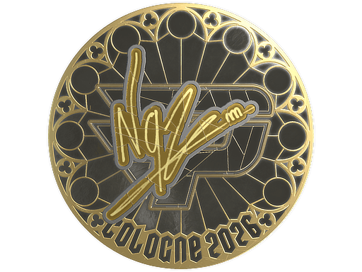 Sticker | NQZ (Gold) | Cologne 2026