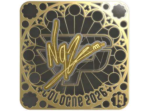 Sticker | NQZ (Gold, Ranked) | Cologne 2026