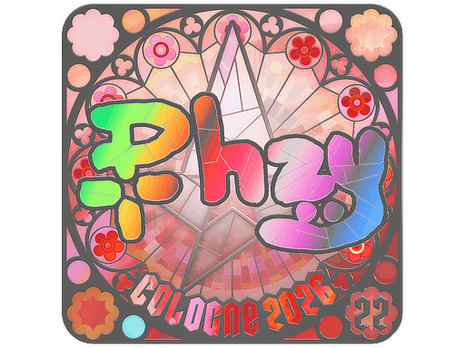 Sticker | phzy (Holo, Ranked) | Cologne 2026