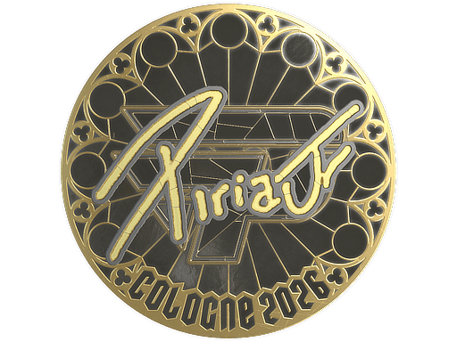 Sticker | piriajr (Gold) | Cologne 2026