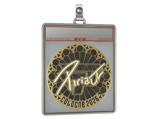 Sticker | piriajr (Gold) | Cologne 2026
