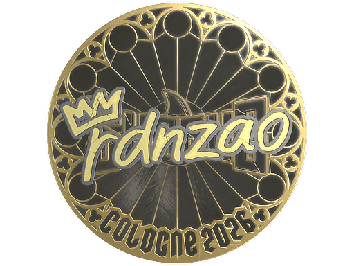 Sticker | rdnzao (Gold) | Cologne 2026