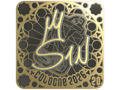 Sticker | s1n (Gold, Ranked) | Cologne 2026