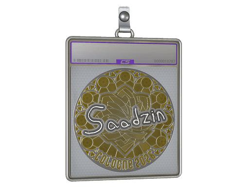 Sticker | saadzin (Foil) | Cologne 2026