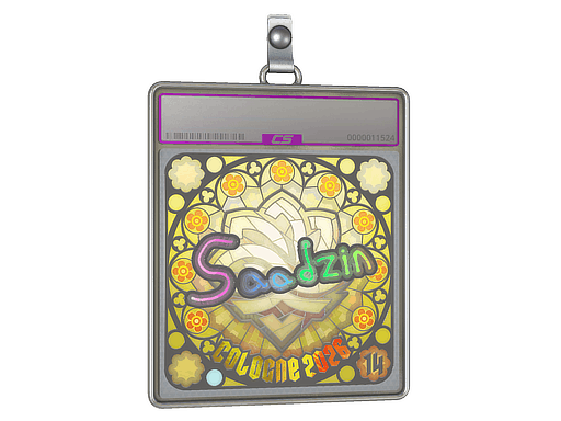 Sticker | saadzin (Holo, Ranked) | Cologne 2026