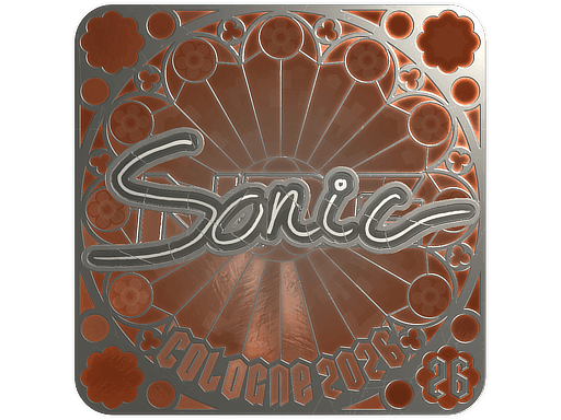 Sticker | Sonic (Foil, Ranked) | Cologne 2026