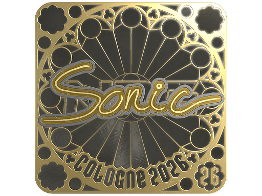 Sticker | Sonic (Gold, Ranked) | Cologne 2026