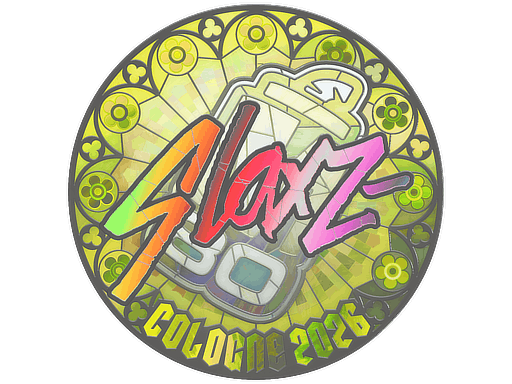 Sticker | slaxz- (Holo) | Cologne 2026
