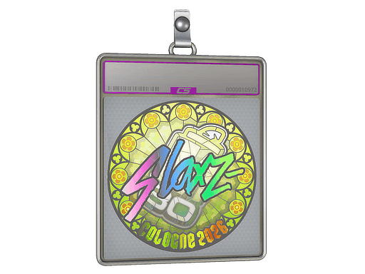 Sticker | slaxz- (Holo) | Cologne 2026