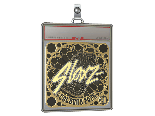 Sticker | slaxz- (Gold, Ranked) | Cologne 2026