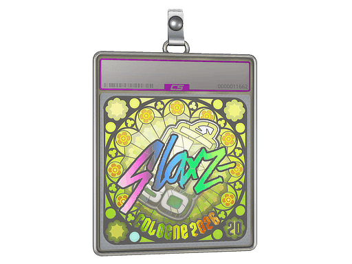 Sticker | slaxz- (Holo, Ranked) | Cologne 2026