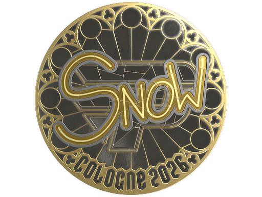 Sticker | snow (Gold) | Cologne 2026