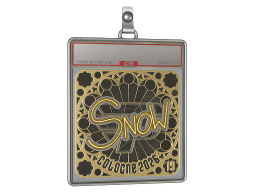 Sticker | snow (Gold, Ranked) | Cologne 2026
