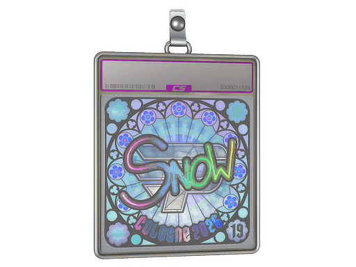 Sticker | snow (Holo, Ranked) | Cologne 2026