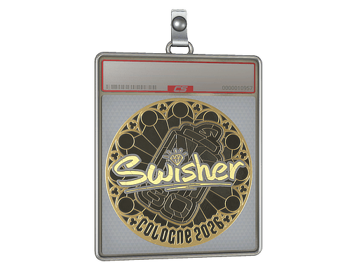 Sticker | Swisher (Gold) | Cologne 2026