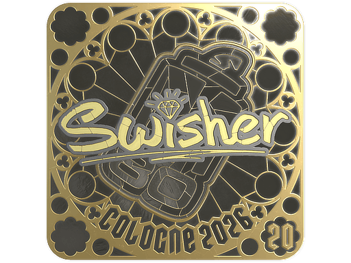 Sticker | Swisher (Gold, Ranked) | Cologne 2026