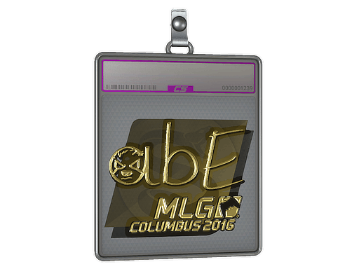 Sticker | abE (Gold) | MLG Columbus 2016