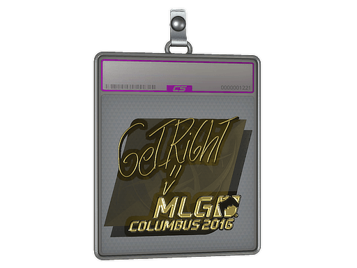 Sticker | GeT_RiGhT (Gold) | MLG Columbus 2016