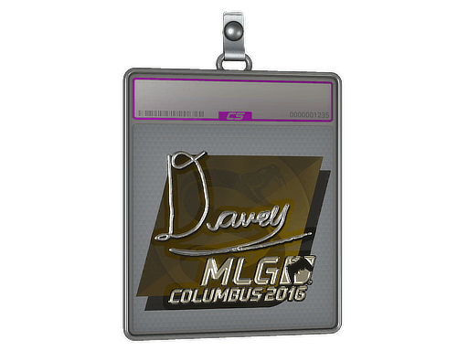 Sticker | DAVEY (Foil) | MLG Columbus 2016