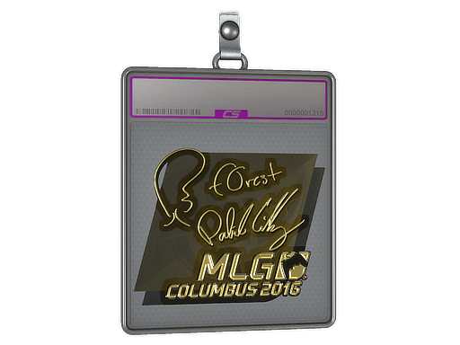 Sticker | f0rest (Gold) | MLG Columbus 2016
