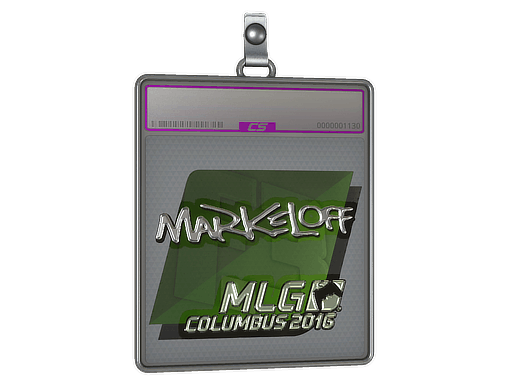 Sticker | markeloff (Foil) | MLG Columbus 2016